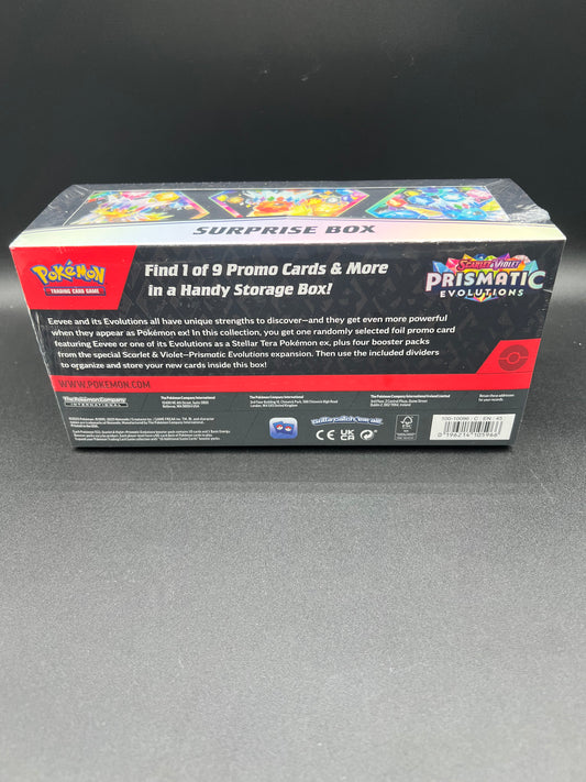 POKEMON CARD PRISMATIC EVOLUTIONS SURPRISE BOX