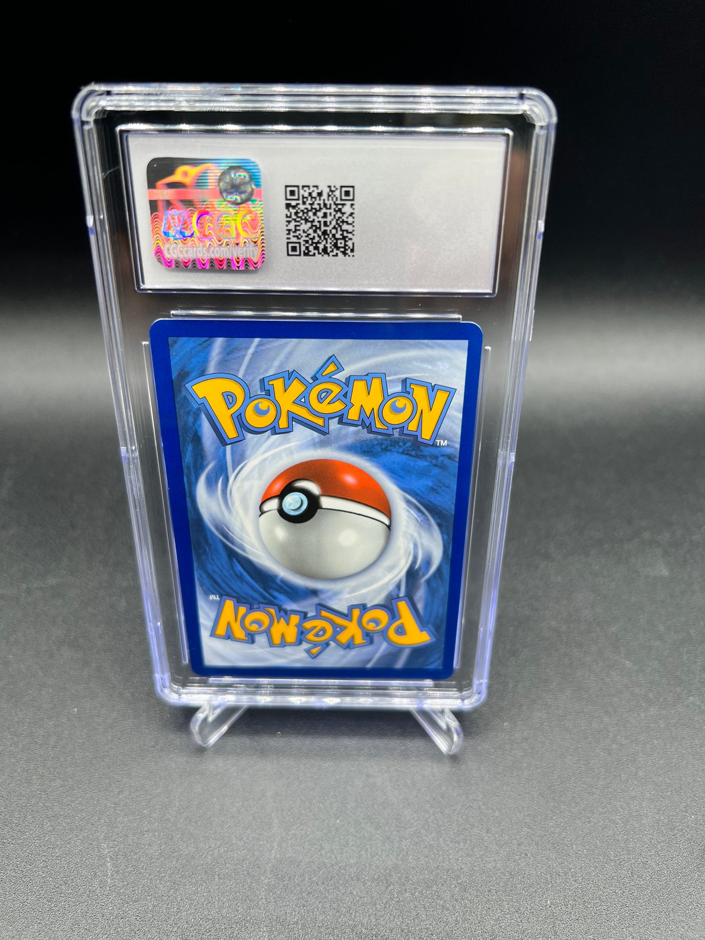 POKEMON CARD CHARIZARD EX BLACK STAR PROMO 056 CGC 9 (NOT PSA )