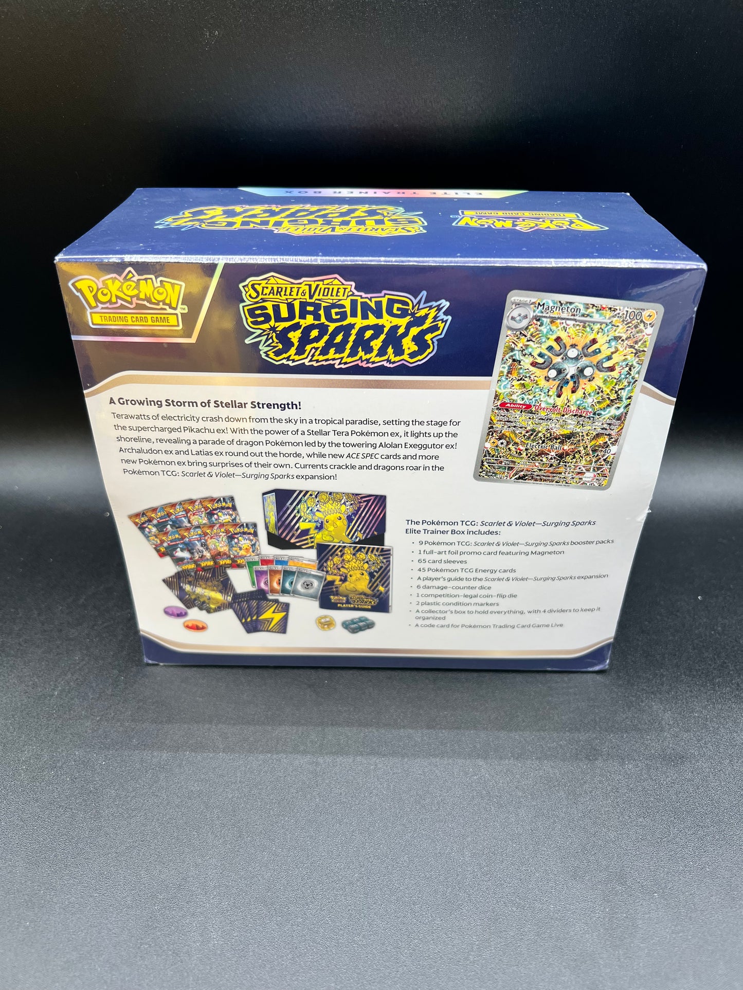 POKEMON CARD SURGING SPARKS ELITE TRAINER BOX