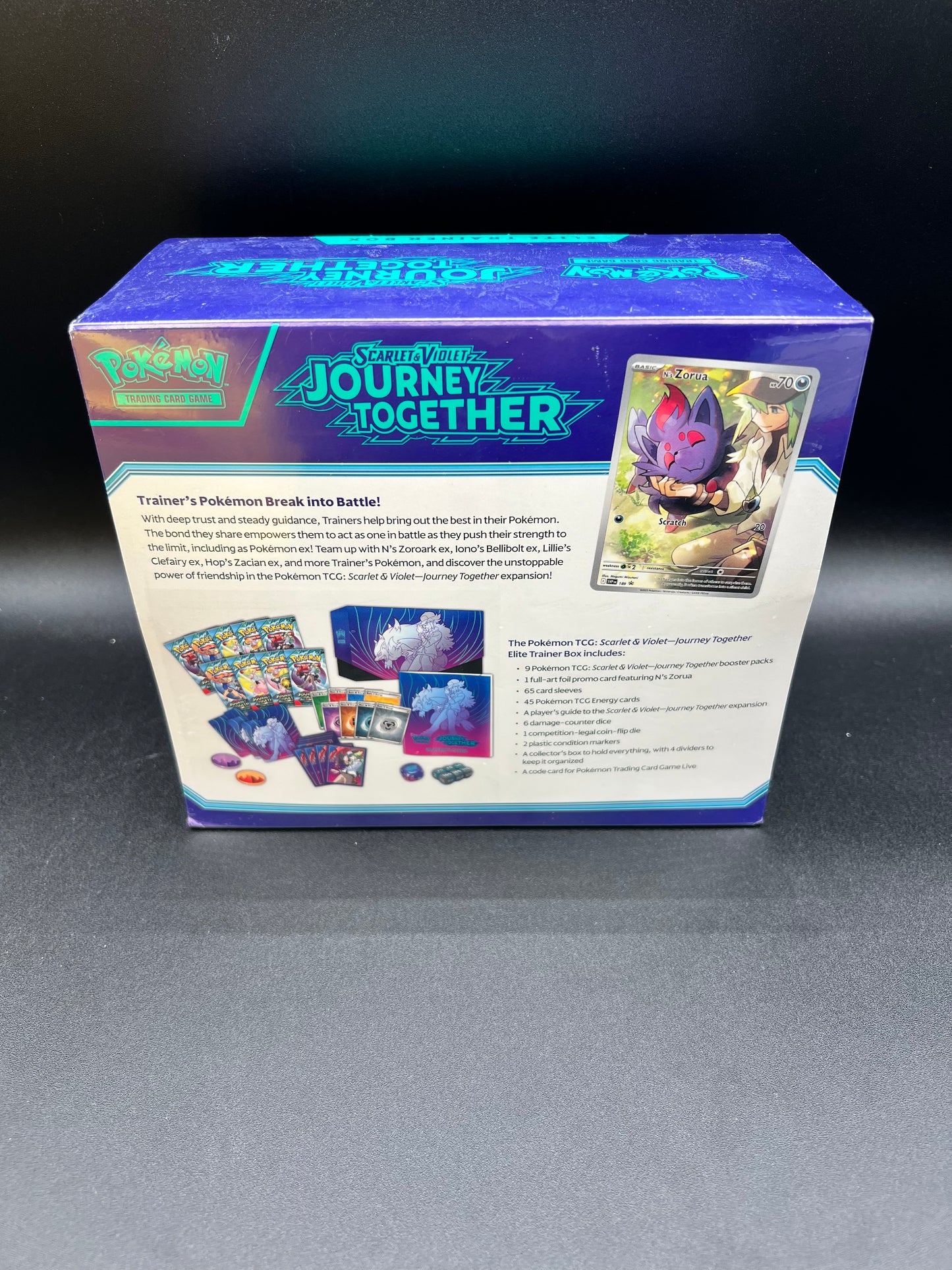 POKEMON CARD JOURNEY TOGETHER ELITE TRAINER BOX