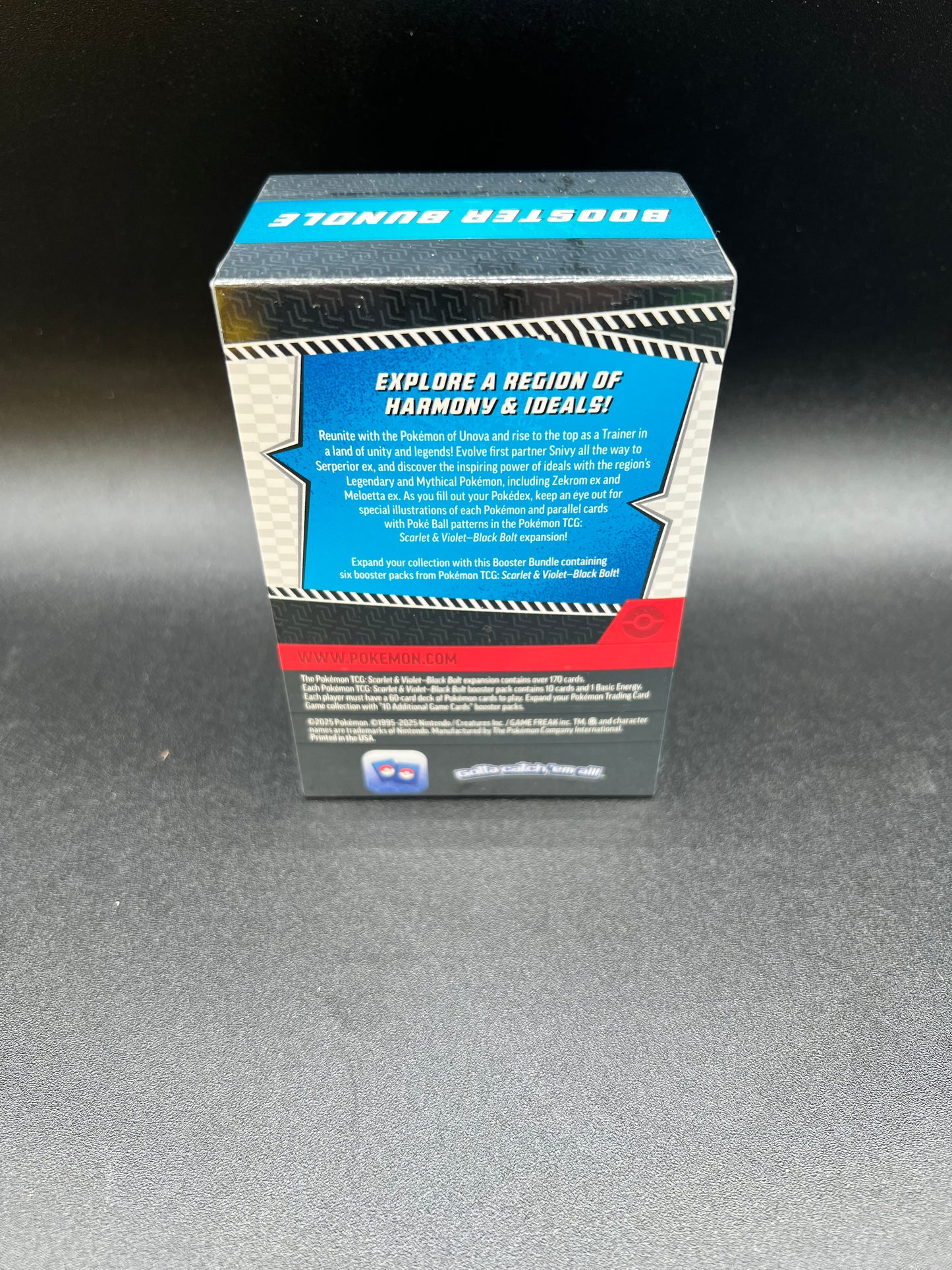 POKEMON CARD BLACK BOLT BOOSTER BUNDLE