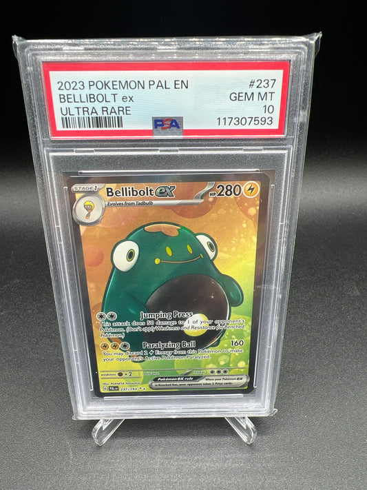 POKEMON CARD BELLIBOLT EX 237 PSA 10