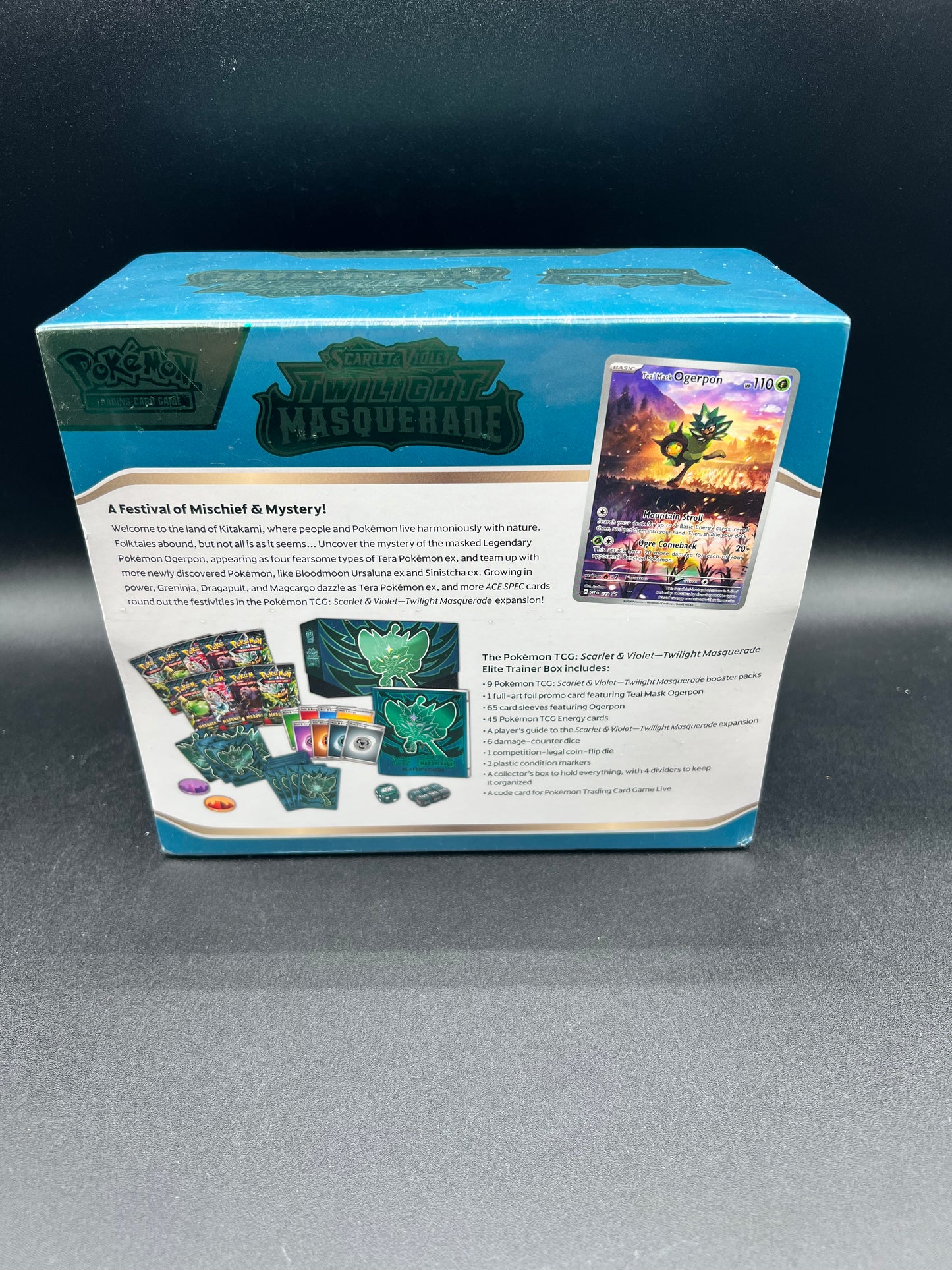 POKEMON CARD TWILIGHT MASQUERADE ELITE TRAINER BOX