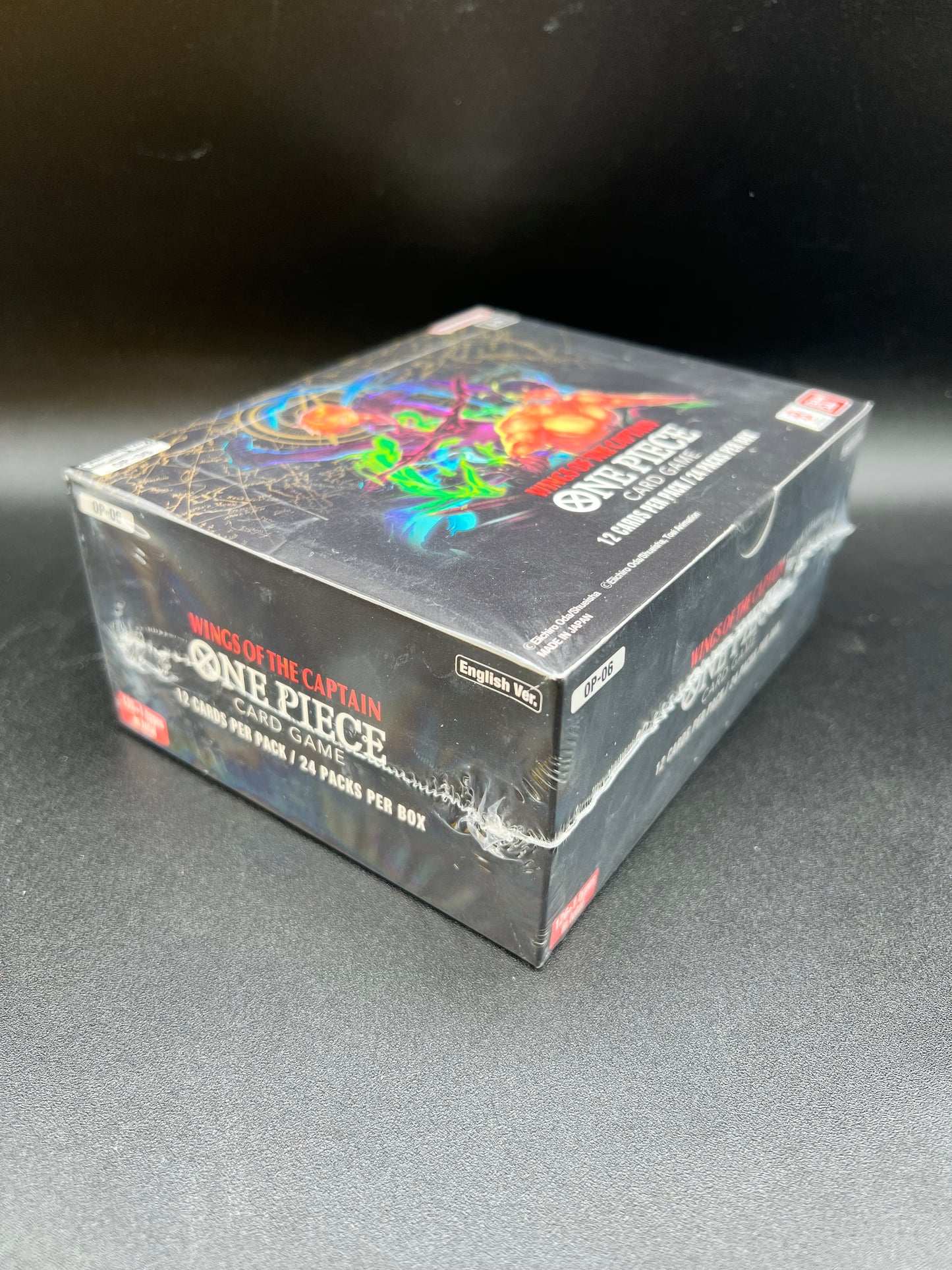 ONE PIECE BANDAI TRADING CARD WINGS OF THE CAPTAIN BOOSTER BOX