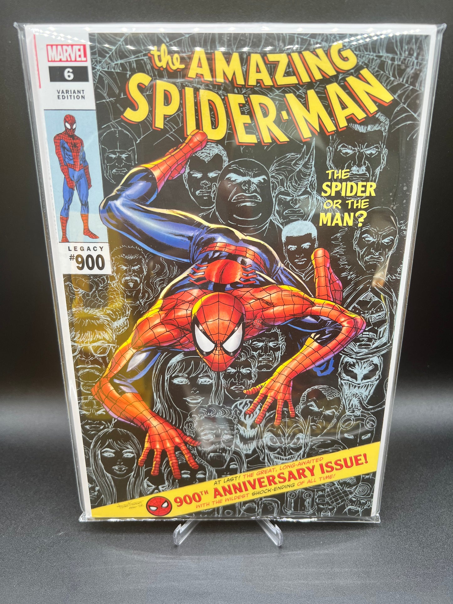 MARVEL COMICS AMAZING SPIDER-MAN #6 -LEGACY #900 VARIANT HOMAGE #100 COVER