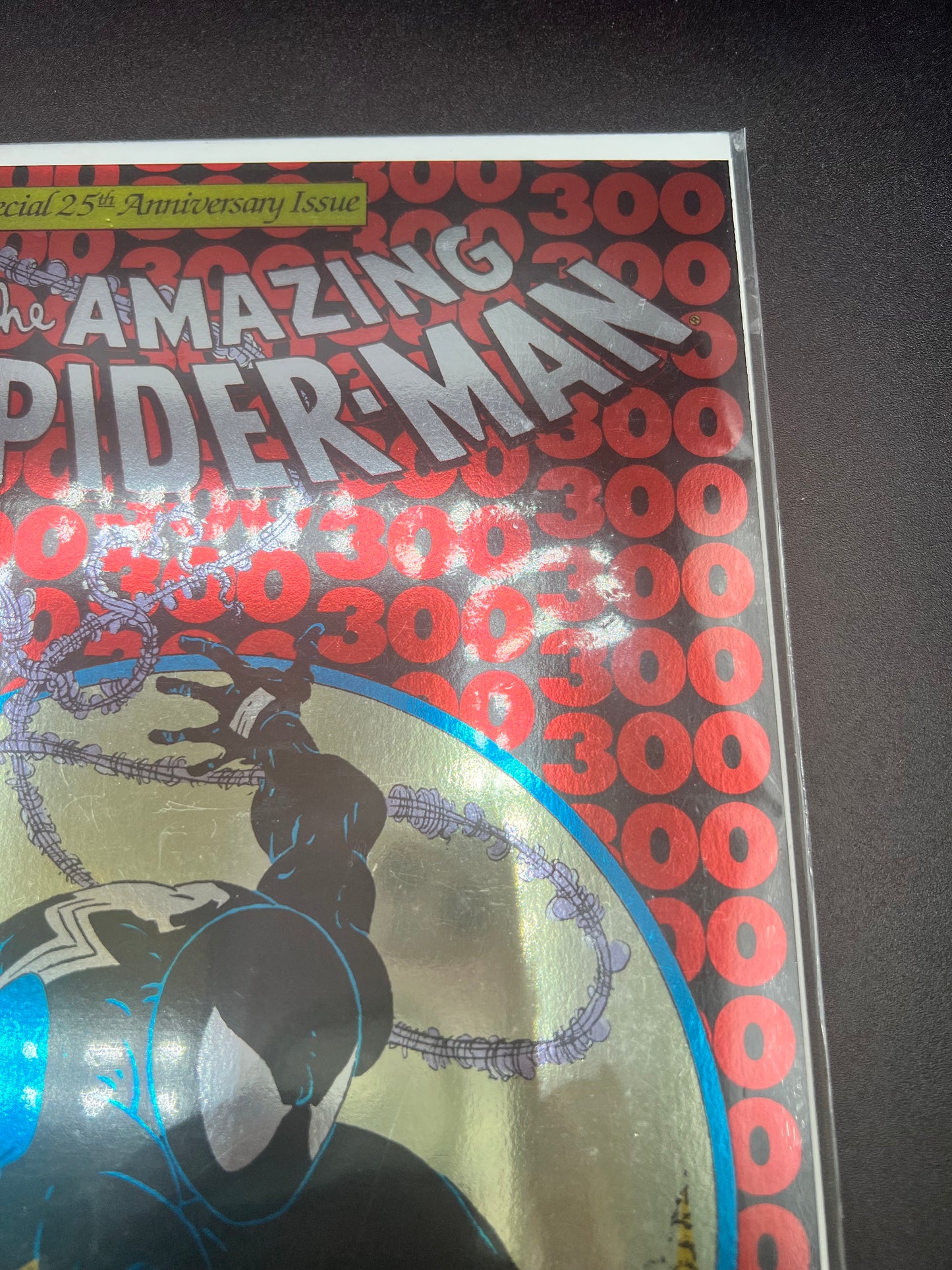 MARVEL COMICS AMAZING SPIDER-MAN #300 FACSIMILE FOIL COVER, NEW MINT