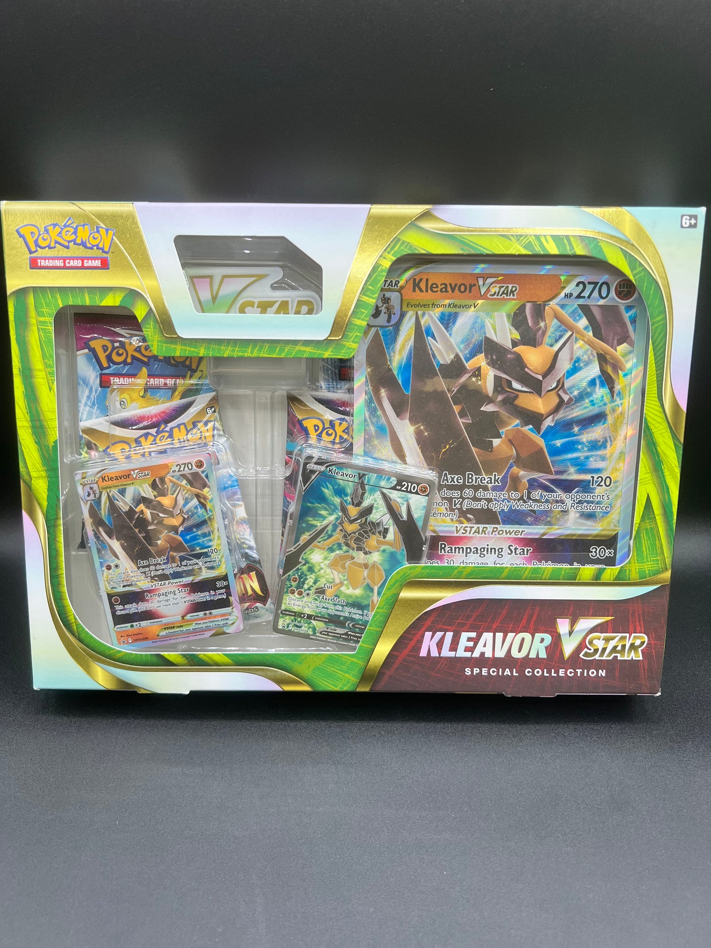 POKEMON CARD KLEAVOR VSTAR SPECIAL COLLECTION BOX