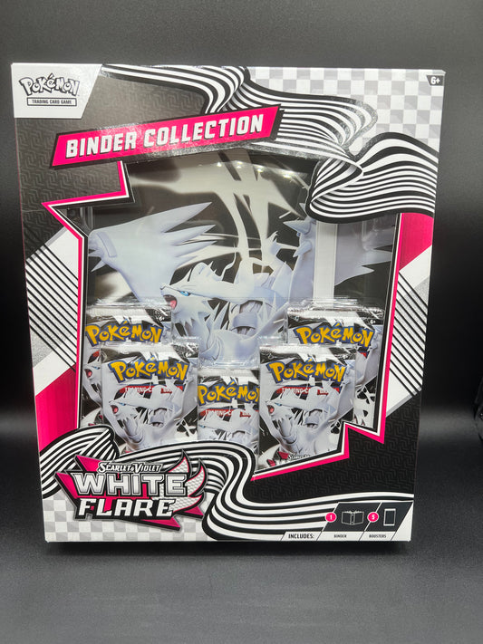 POKEMON CARD WHITE FLARE BINDER