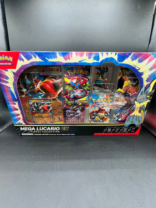 POKEMON CARD MEGA LUCARIO EX FIGURE COLLECTION