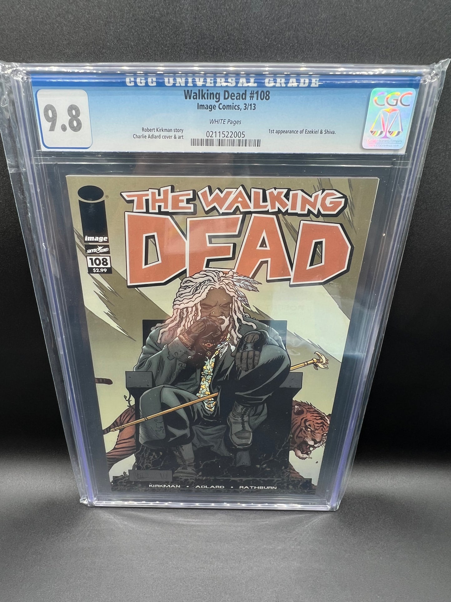 The Walking Dead #108 Image Comics CGC 9.8
