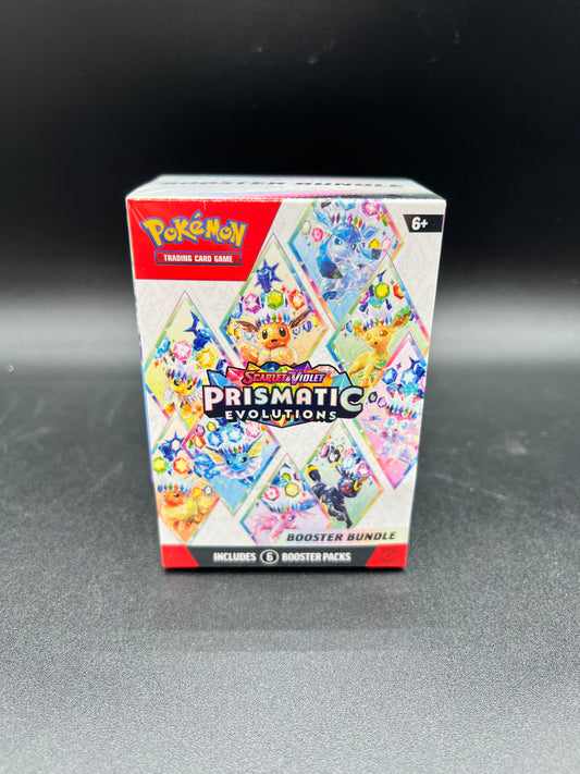 POKEMON CARD PRISMATIC EVOLUTIONS BOOSTER BUNDLE