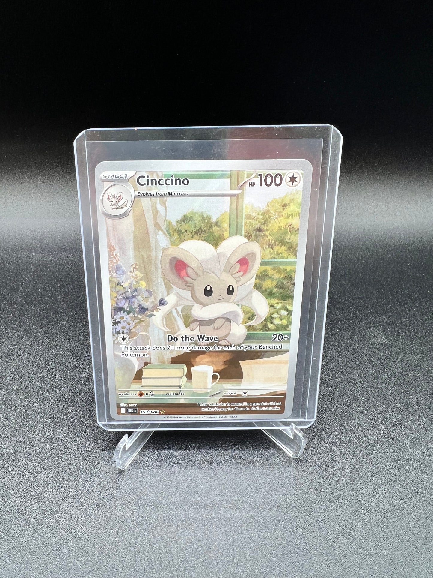 POKEMON CARD CINCCINO 153/086 - BLACK BOLT