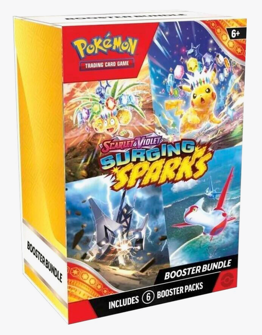 POKEMON CARD SURGING SPARKS BOOSTER BUNDLE